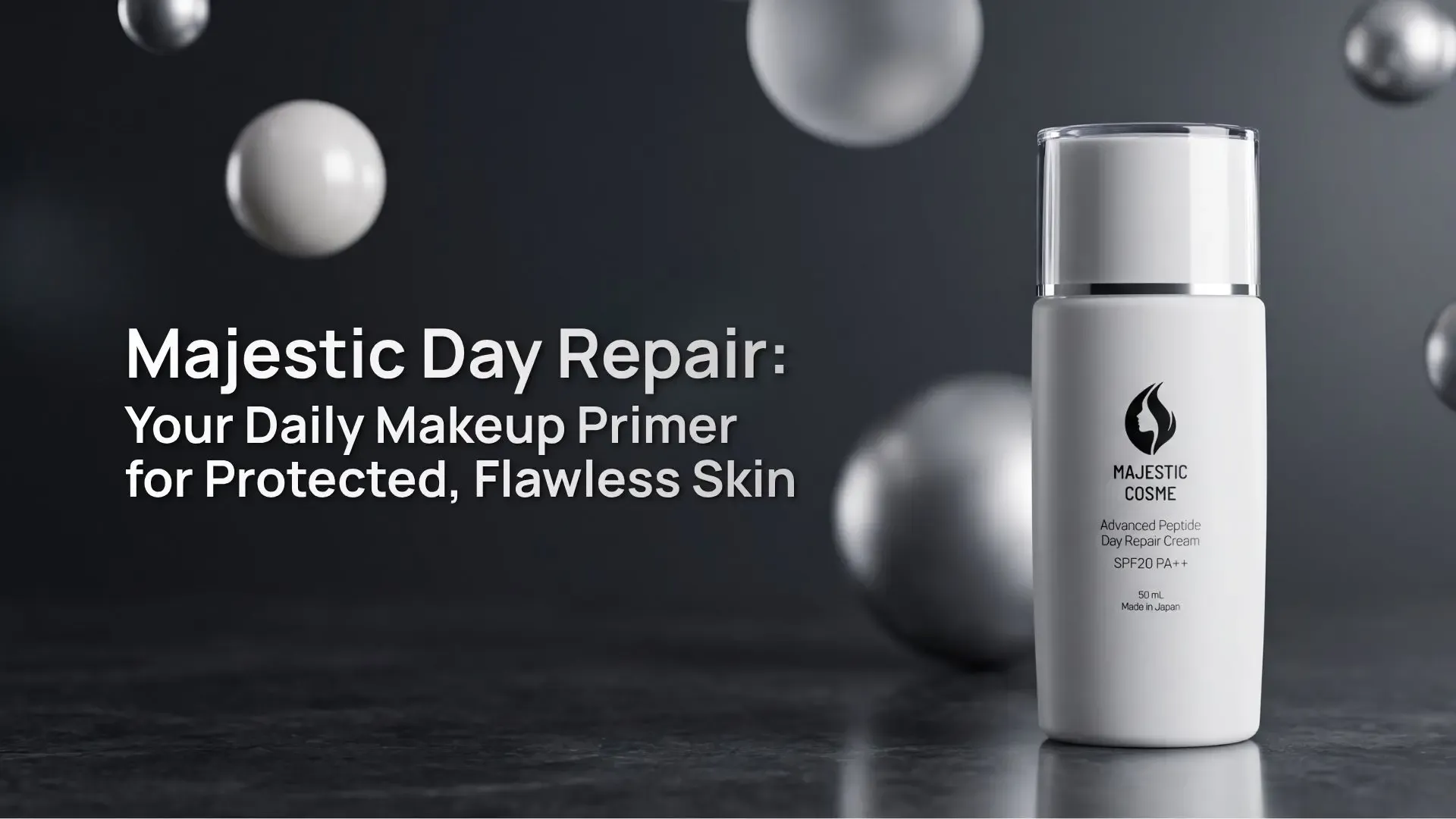 Majestic Day Repair: Your Daily Makeup Primer for Protected, Flawless Skin