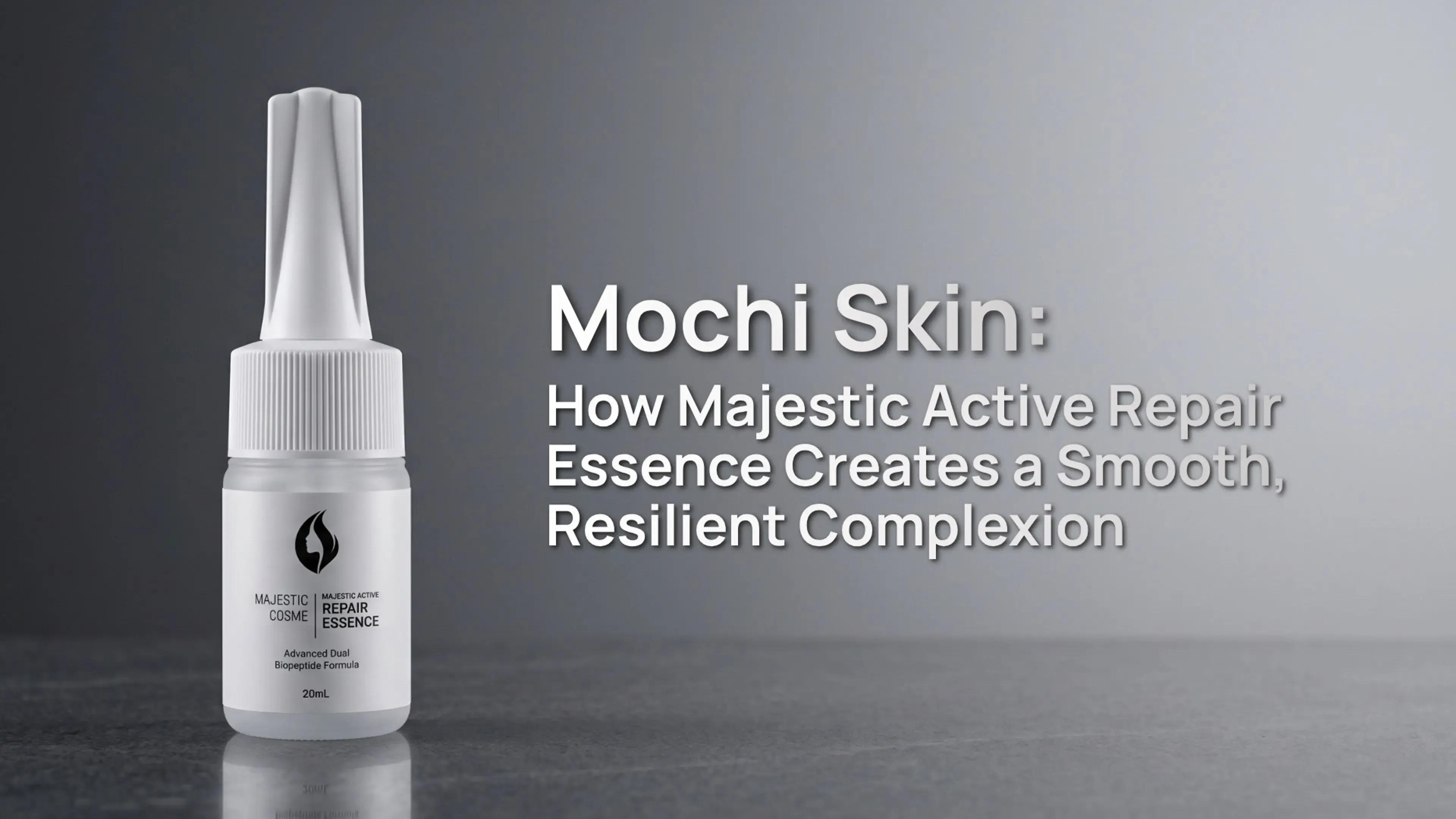 Mochi Skin: How Majestic Active Repair Essence Creates a Smooth, Resilient Complexion